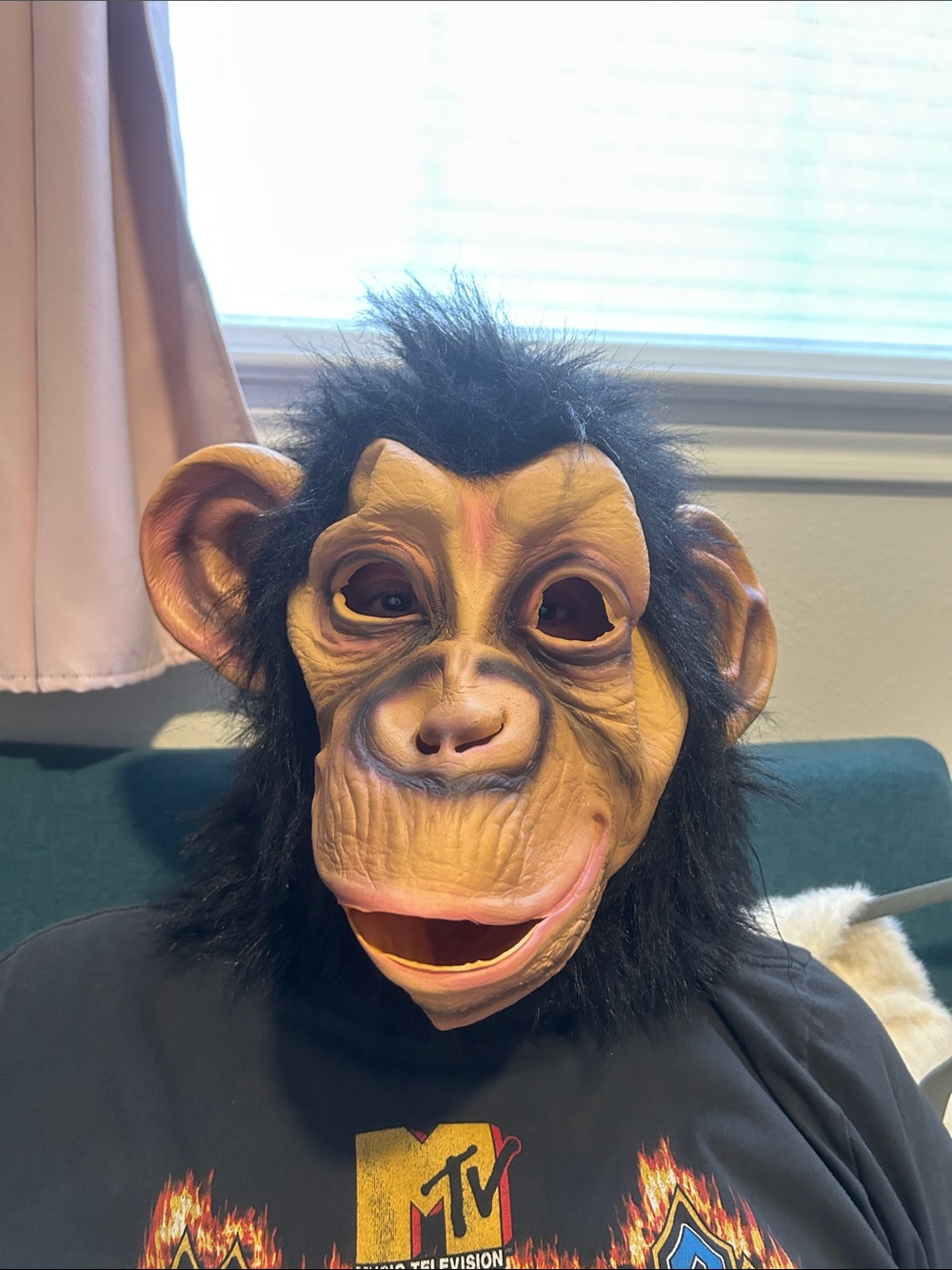 Vinyl Gorilla Mask